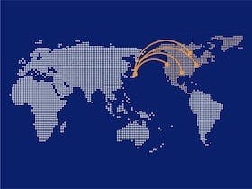 北アメリカからの訪日外国人のデータをまとめています