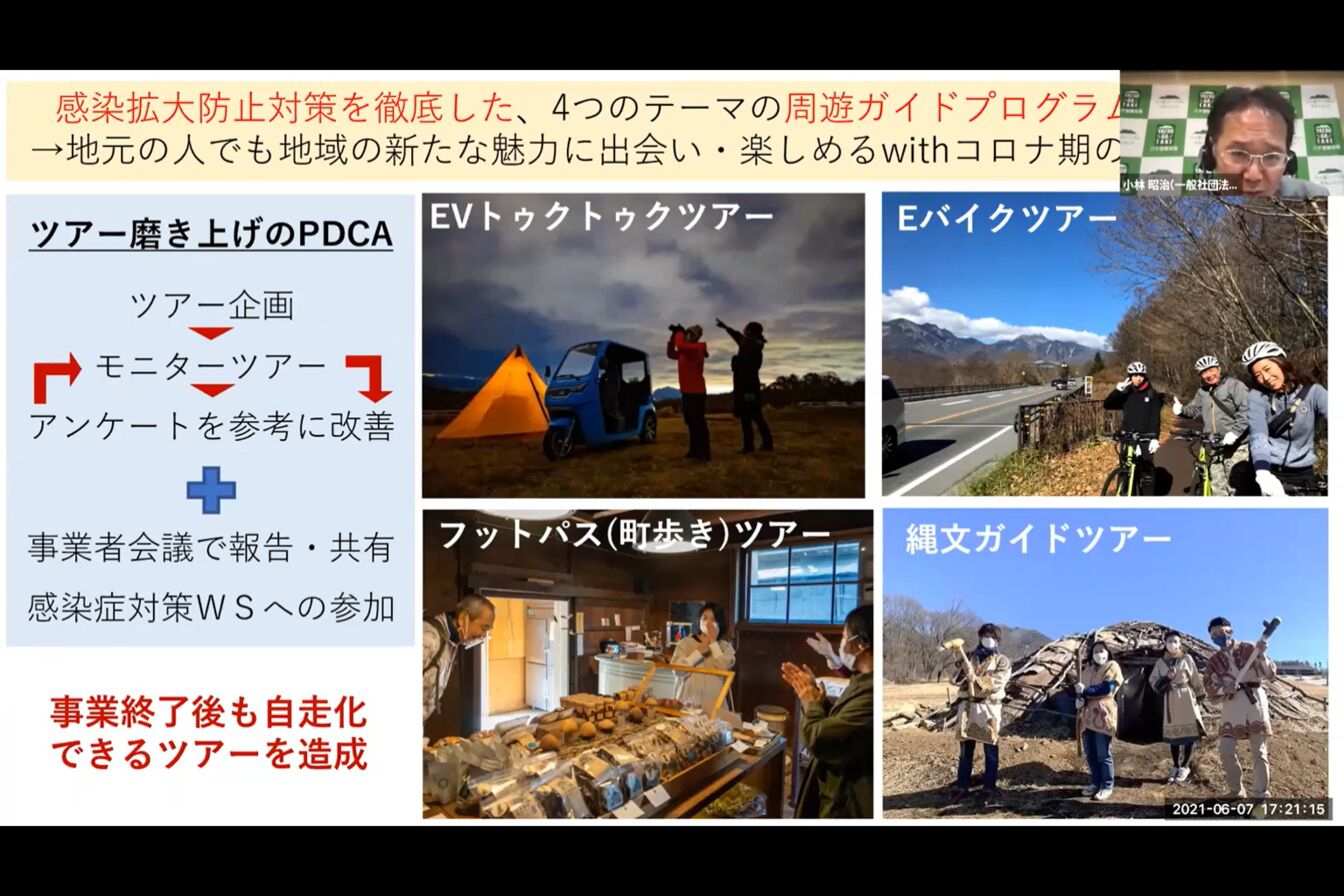 ▲コロナ禍での八ヶ岳の取り組み コロナ禍での八ヶ岳の取り組み