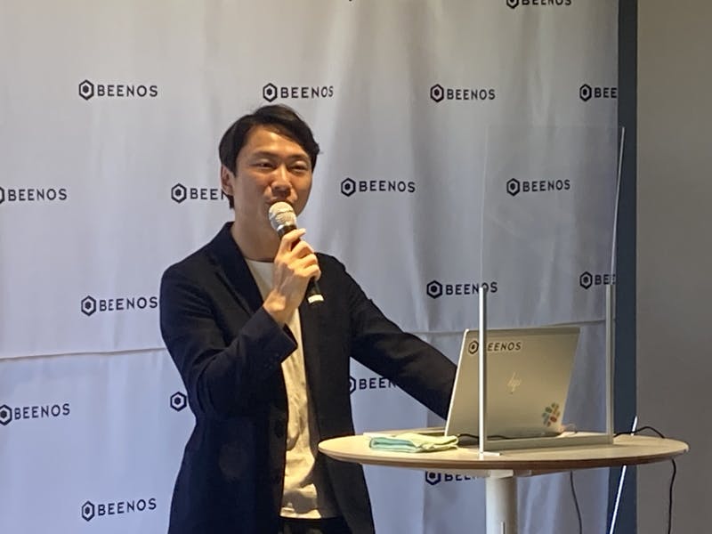 ▲BEENOS株式会社公式　代表取締役執行役員社長　兼　グループCEO　直井　聖太：BEENOSより