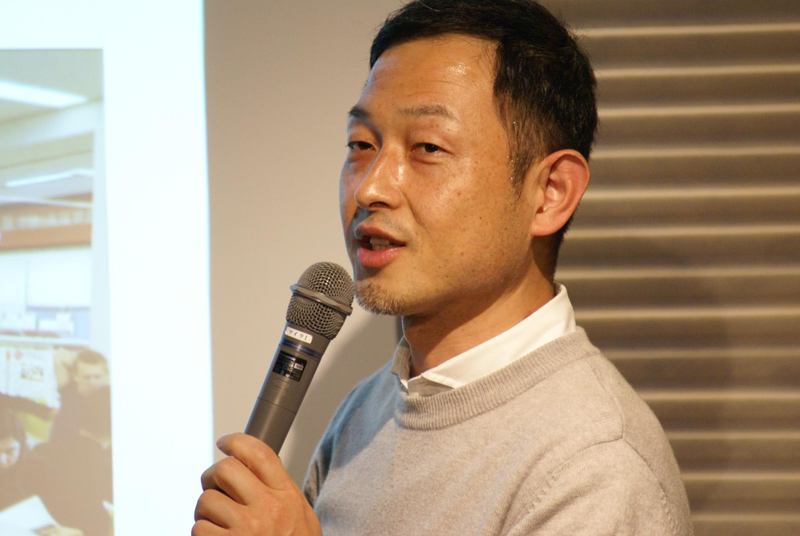 GHR代表取締役社長上田氏 GHR代表取締役社長上田氏