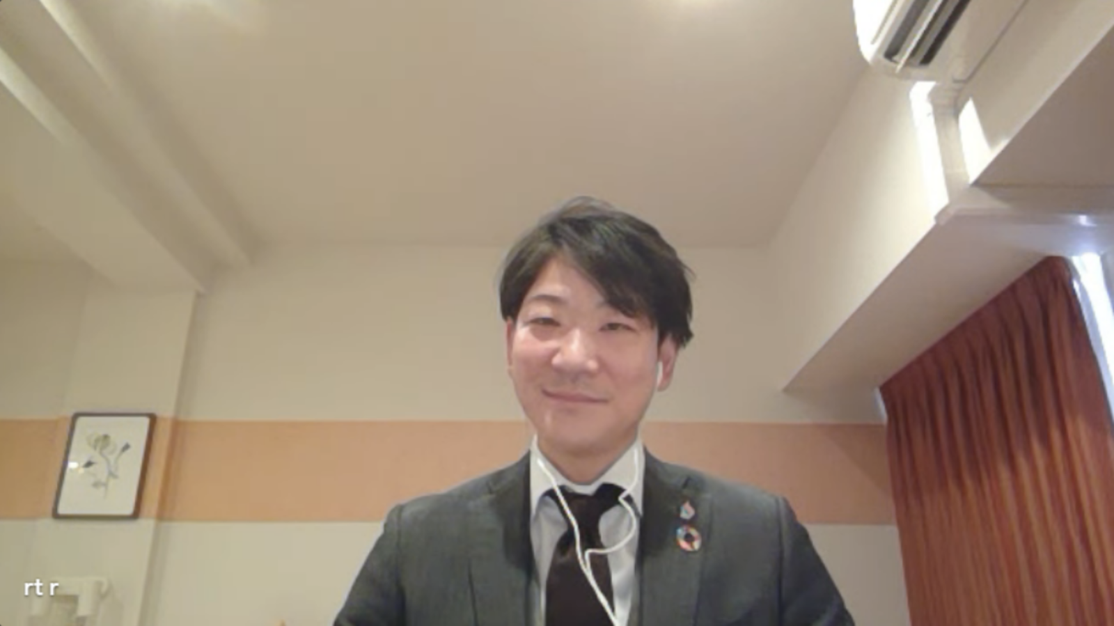 ▲全日本ホテル連盟近畿支部長・株式会社更紗ホテルズ取締役 北原様 全日本ホテル連盟近畿支部長・株式会社更紗ホテルズ取締役 北原様