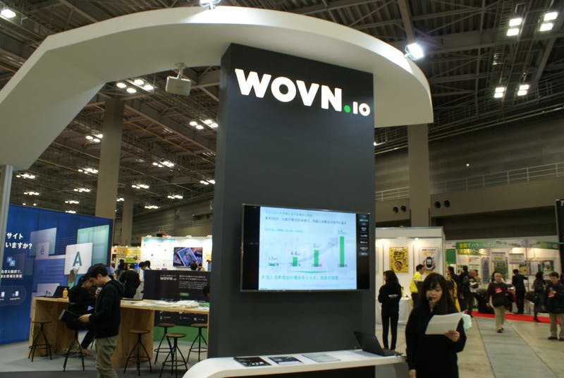 Wovn Technologies株式会社のブース