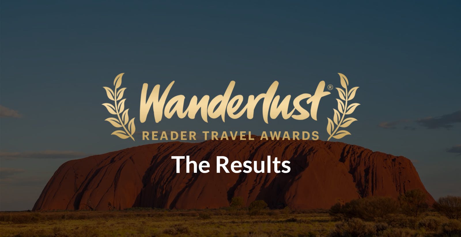 Wanderlust：Wanderlust READER TRAVEL AWARDS