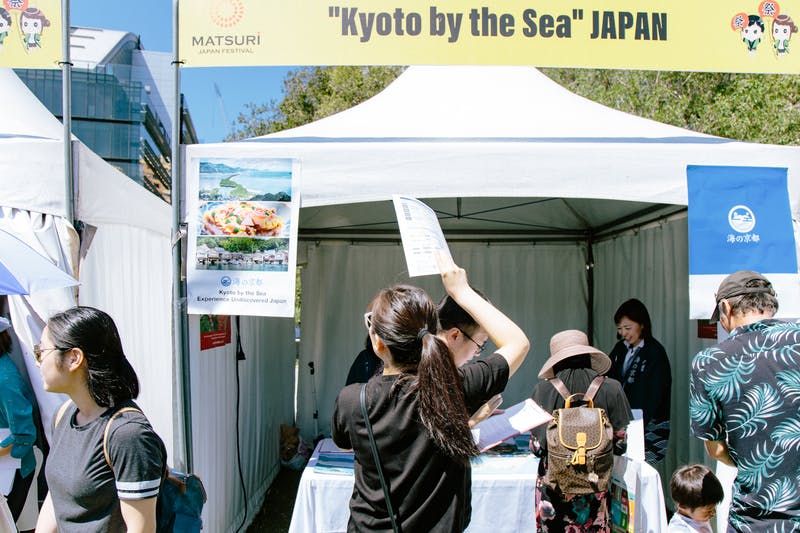 ▲Matsuri-Japan Festival：「海の京都」を強くアピール