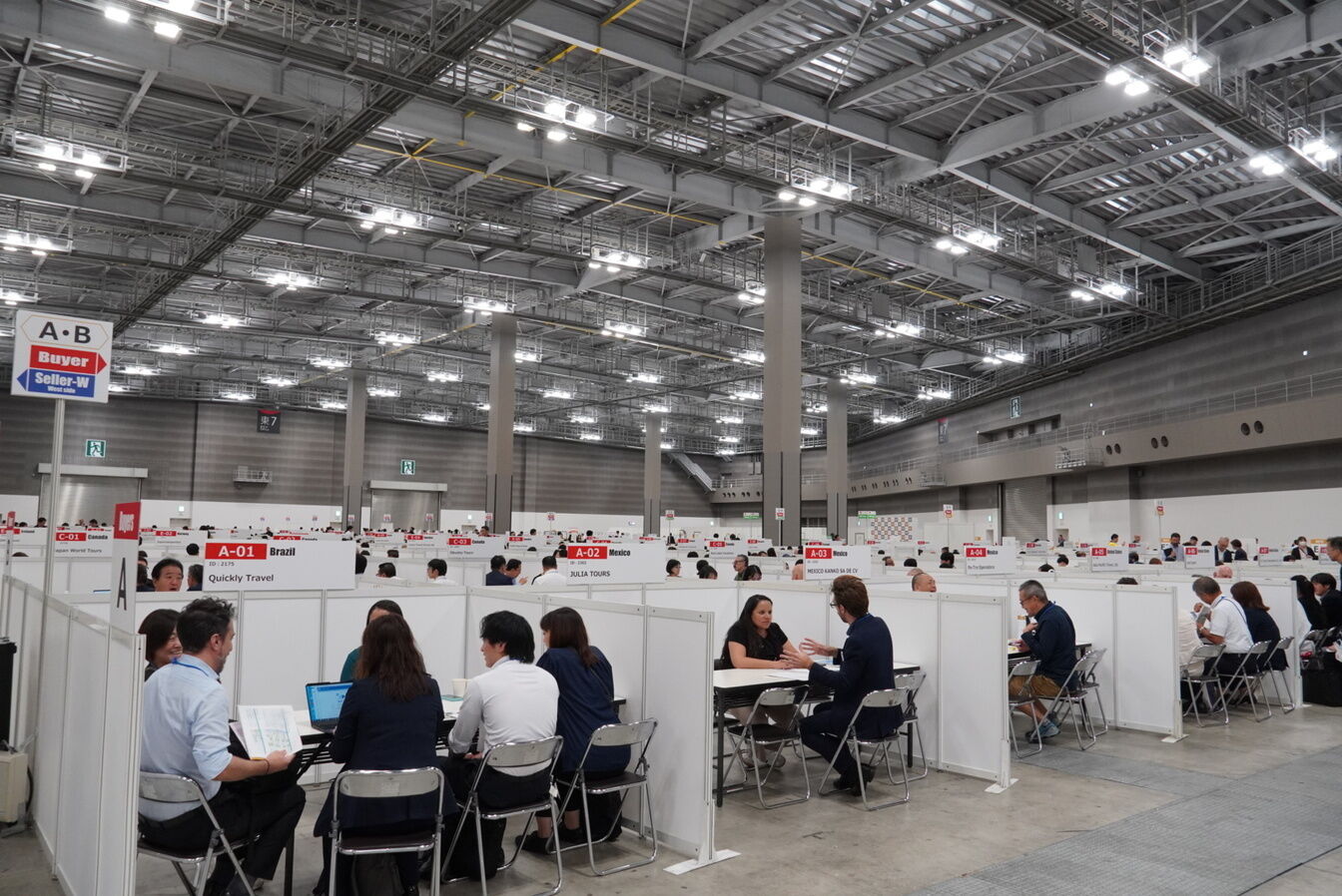 ▲VISIT JAPAN トラベル & MICE マート 2024 現地の様子:訪日ラボ撮影 VISIT JAPAN トラベル & MICE マート 2024