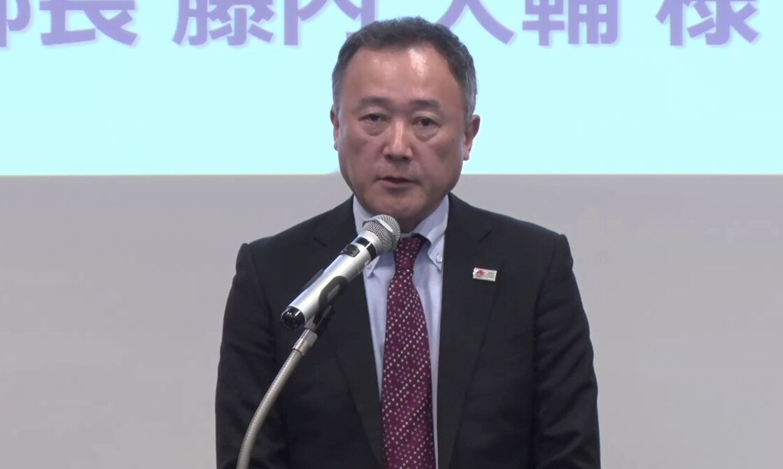 ▲日本政府観光局（JNTO）市場横断プロモーション部部長 藤内 大輔氏：「AdventureWeek 2024沖縄」報告会より