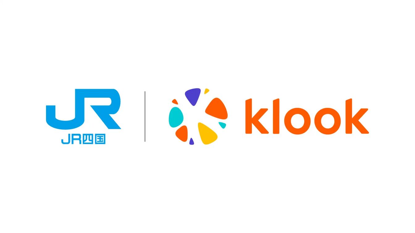 ▲JR四国とKlookのロゴイメージ：Klook プレスリリースより