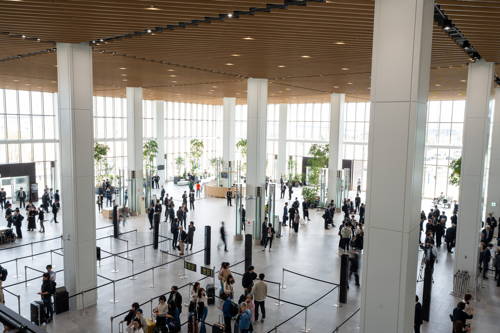 ▲神戸空港第2ターミナルビルの様子:関西エアポート神戸株式会社リリースより ▲神戸空港第2ターミナルビルの様子:関西エアポート神戸株式会社リリースより