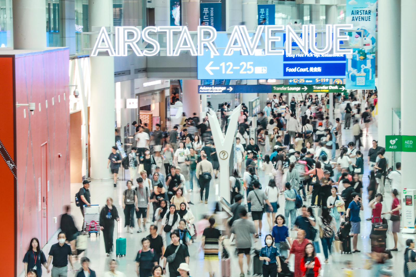 ▲第1旅客ターミナル 免税区域：仁川空港 プレスリリースより