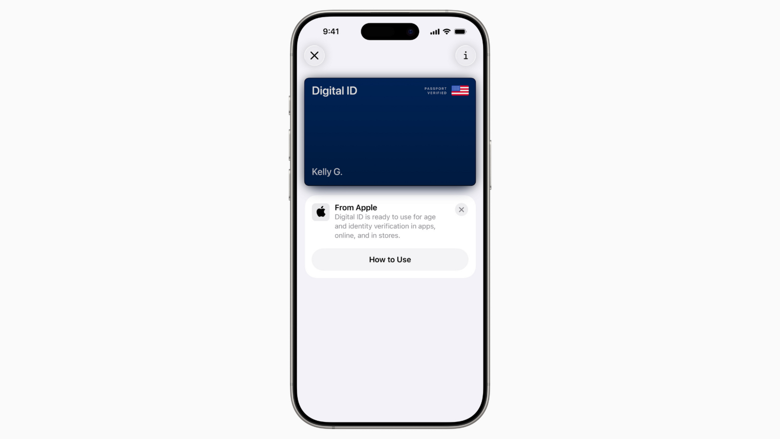 ▲iOS 26で提供されるデジタルIDの機能:Appleリリースより ▲iOS 26で提供されるデジタルIDの機能:Appleリリースより