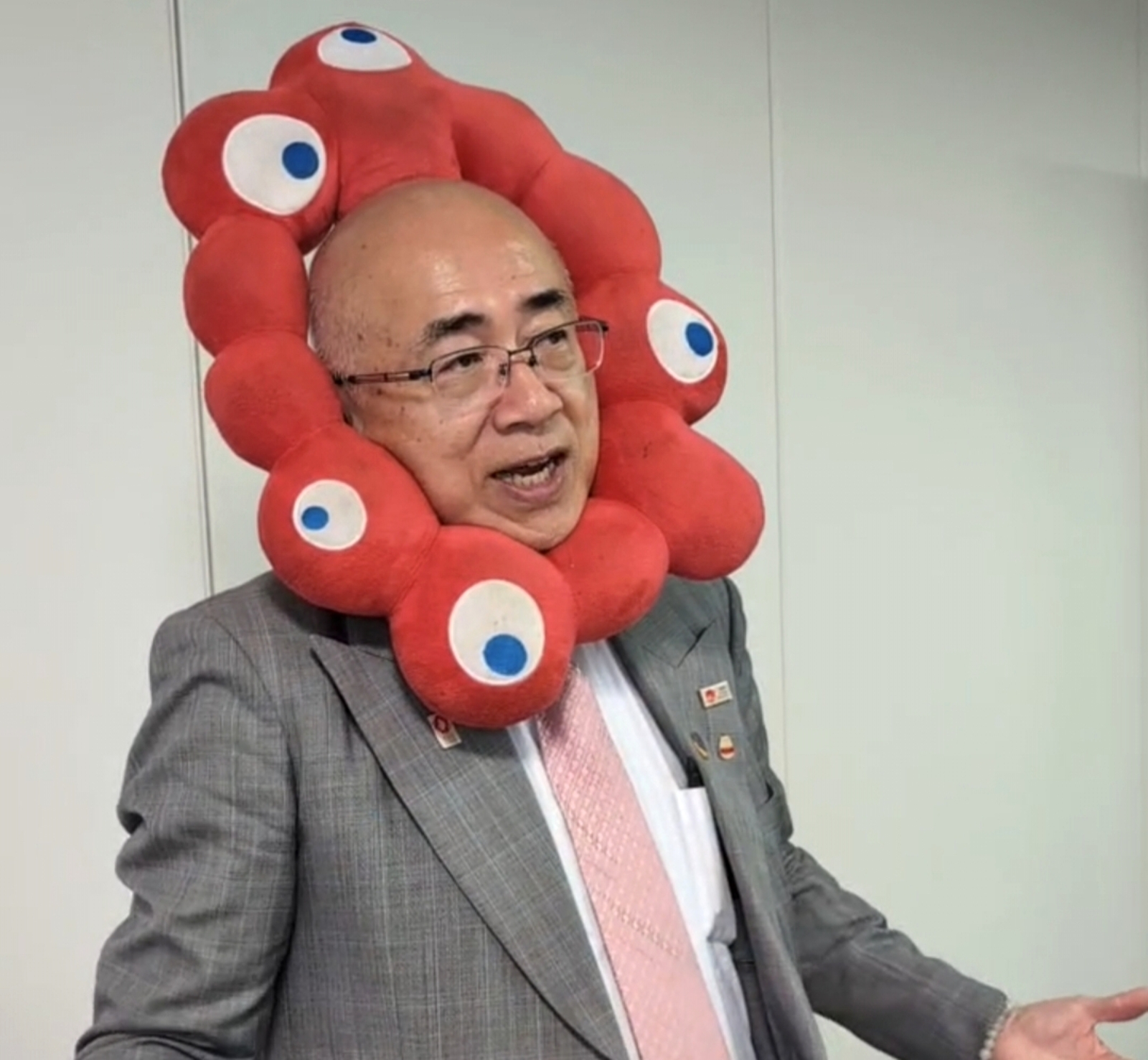 ▲大阪観光局・溝畑宏理事長 大阪観光局・溝畑宏理事長