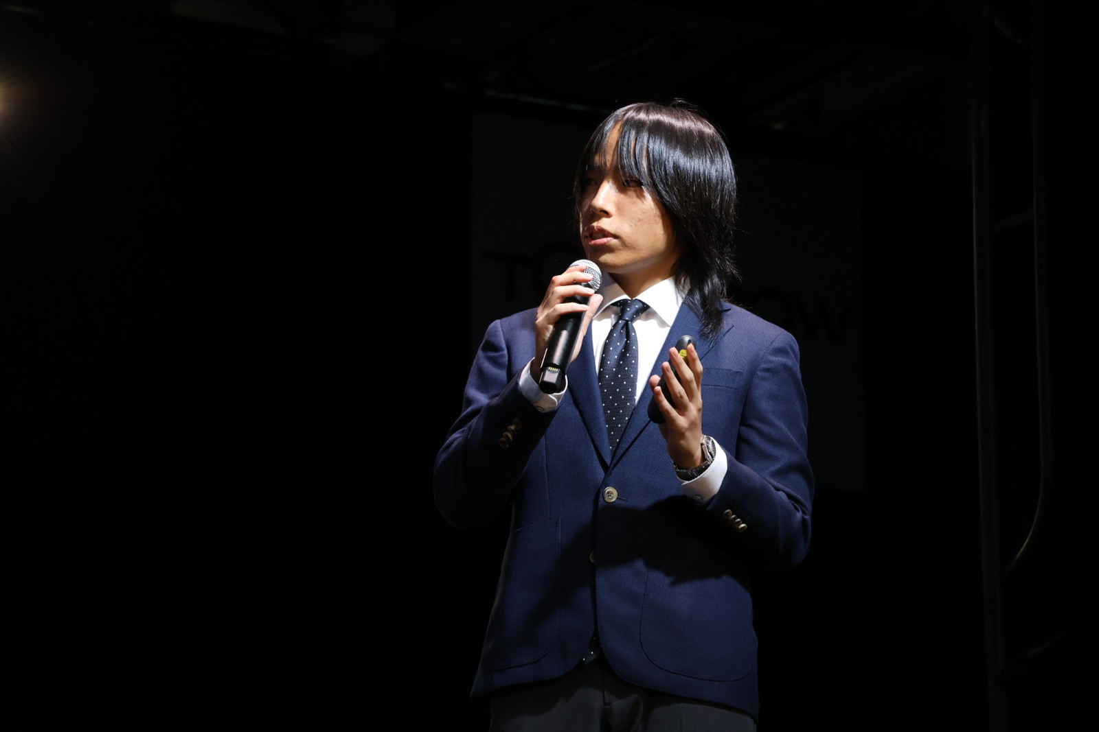 ▲加藤 伊織氏：訪日ラボ撮影