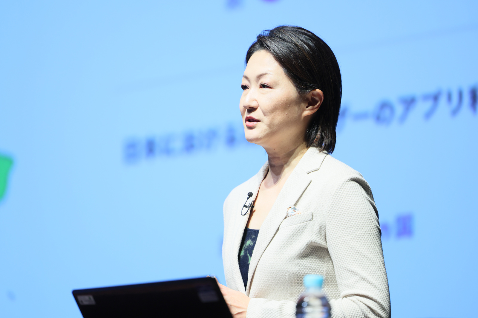 ▲永妻玲子氏:「THE INBOUND DAY 2025」より ▲永妻玲子氏:「THE INBOUND DAY 2025」より