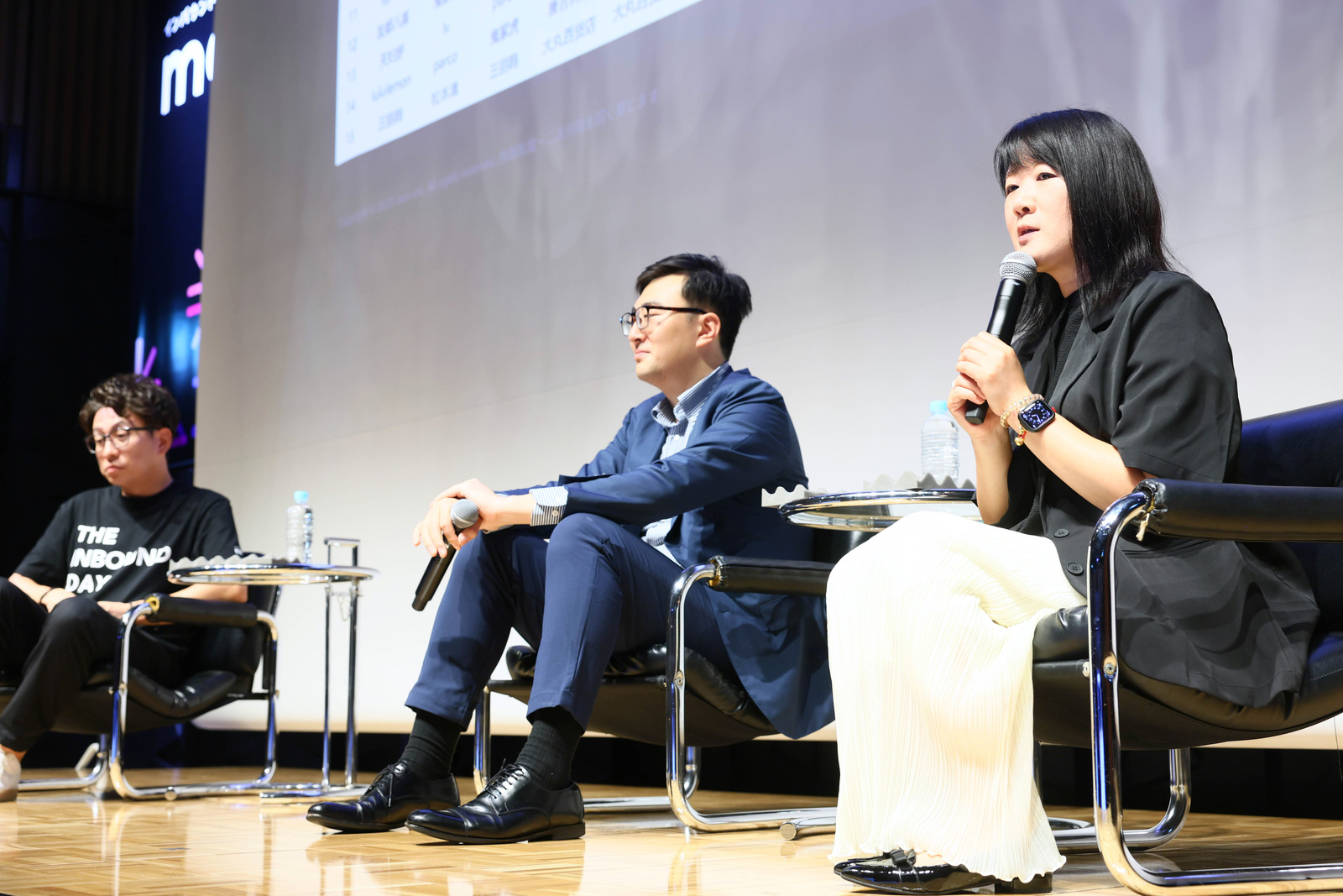 ▲右から草刈美香氏、廖天堉氏、mov 金子：「THE INBOUND DAY 2025」より