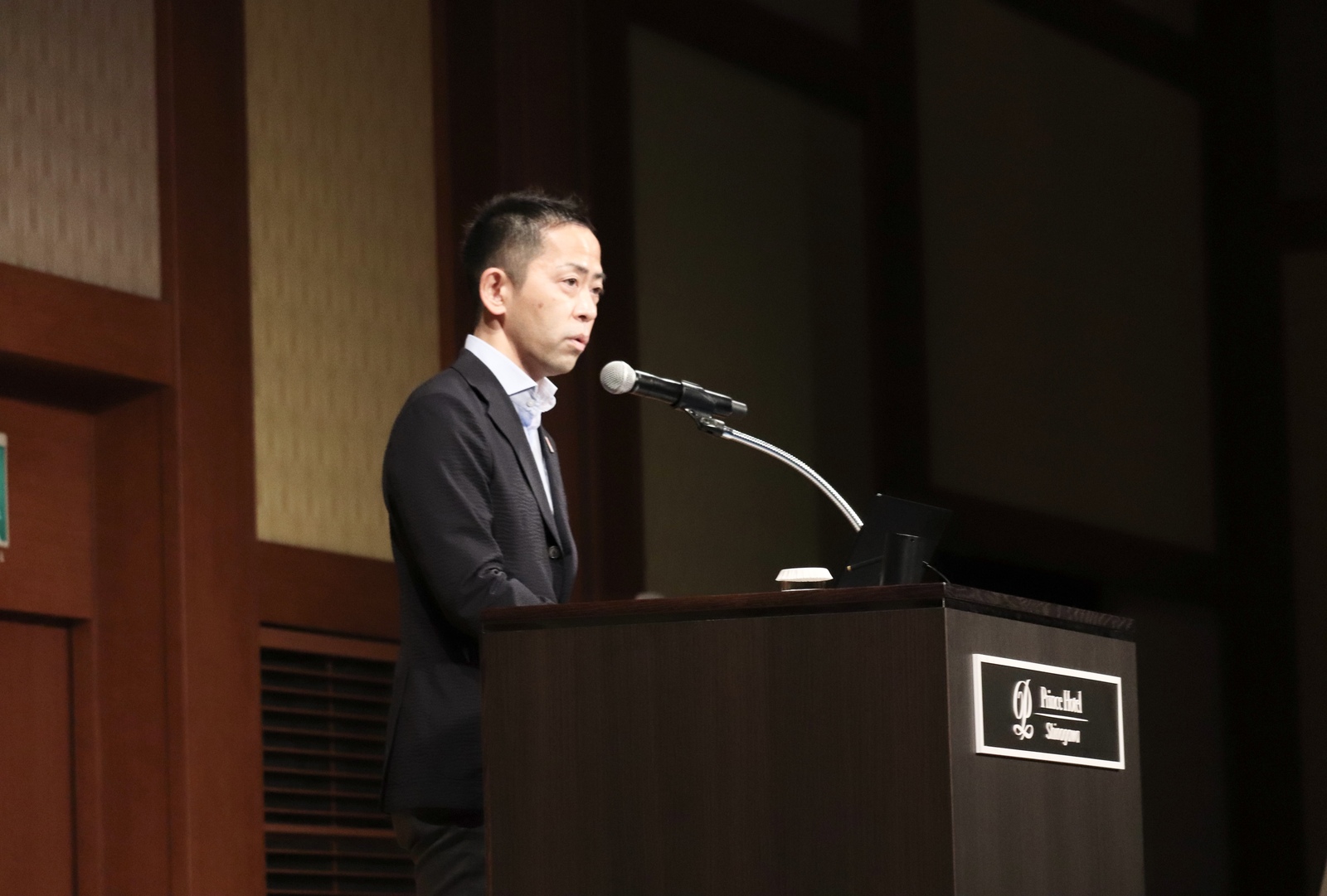 ▲JNTO 企画総室長 竹中 理登 氏:インバウンド旅行振興フォーラムにて訪日ラボ撮影 ▲JNTO 企画総室長 竹中 理登 氏:インバウンド旅行振興フォーラムにて訪日ラボ撮影