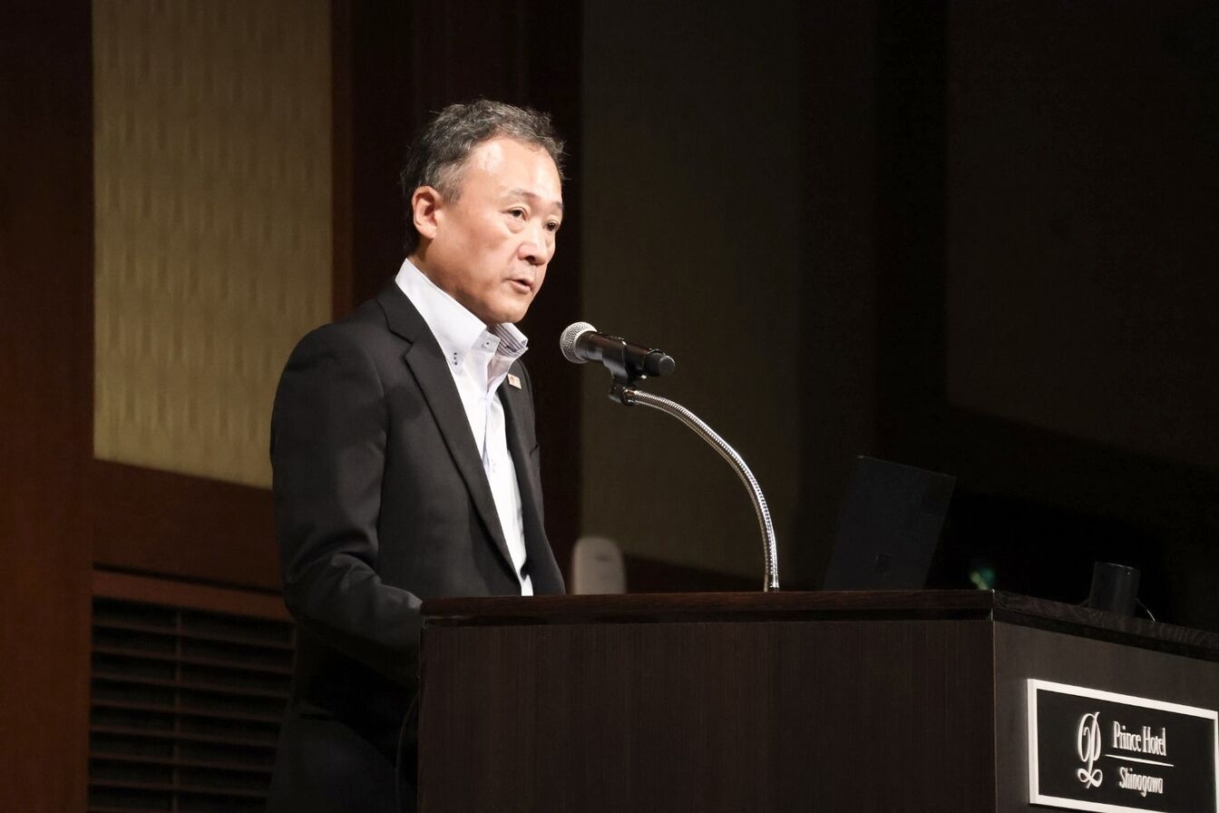 ▲JNTO 市場横断プロモーション部 藤内 大輔氏：訪日ラボ撮影