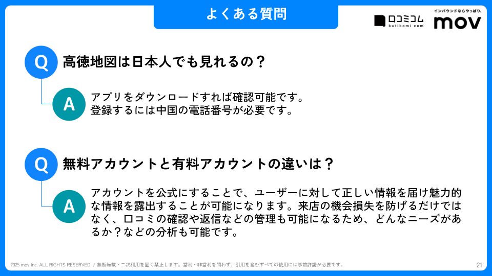 高徳地図Q&A