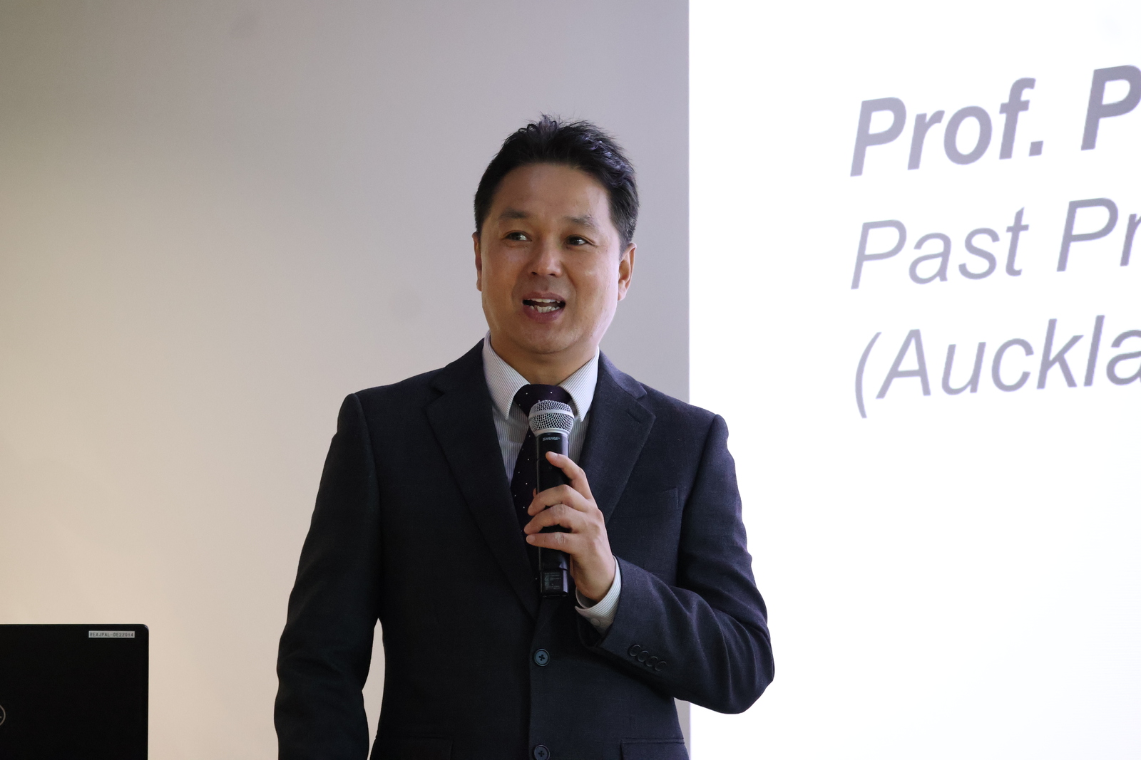 APacCHRIE 前会長 ピーター・B・キム教授（オークランド工科大学） APacCHRIE：訪日ラボ撮影