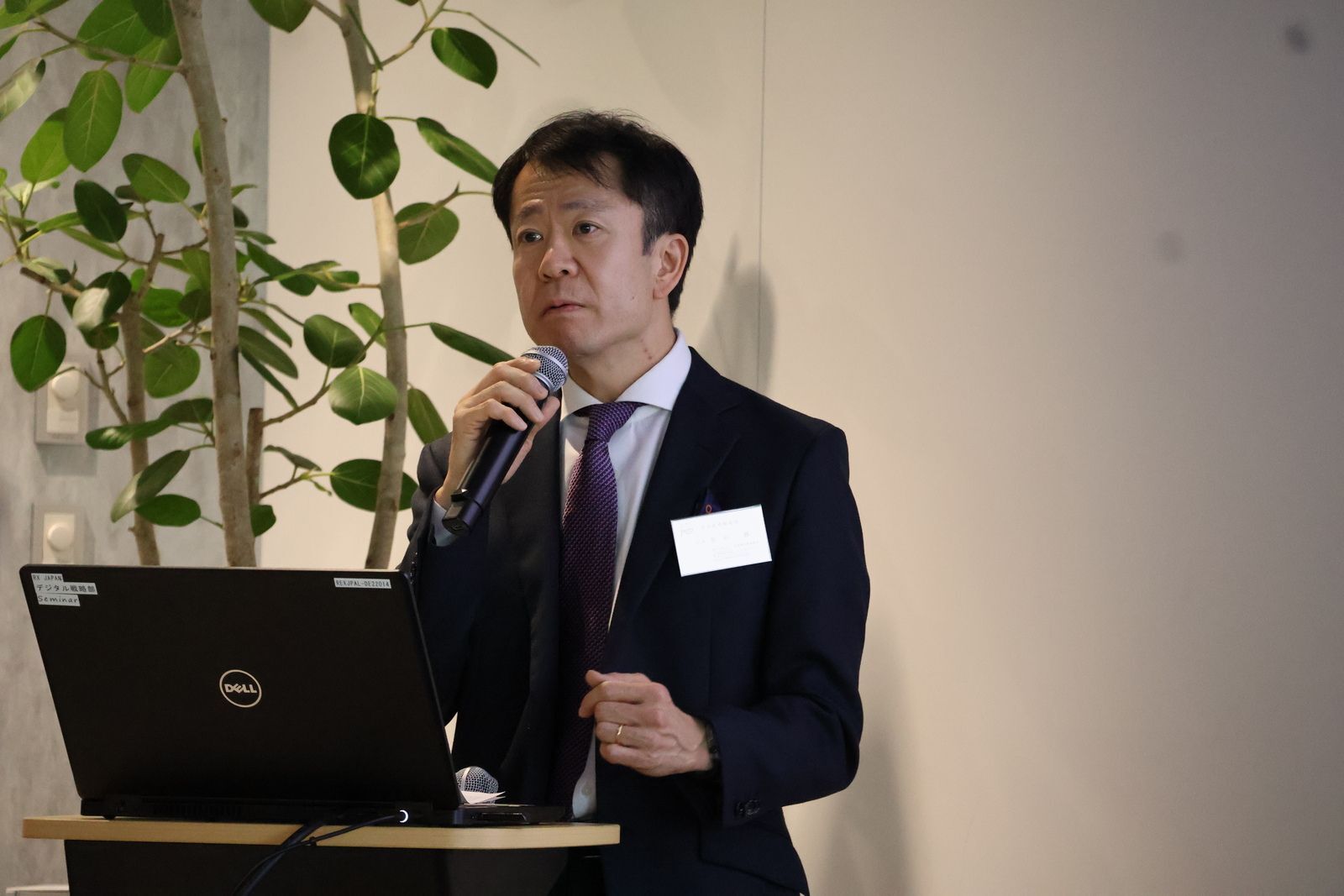 日本政府観光局（JNTO）若松務理事：訪日ラボ撮影 APacCHRIE