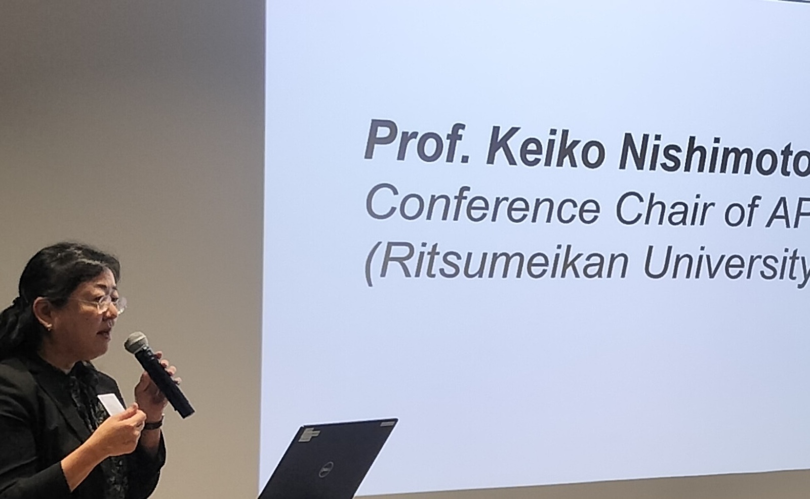 APacCHRIE 2026 コンファレンスチェア 西本 恵子 教授（立命館大学） APacCHRIE：訪日ラボ撮影