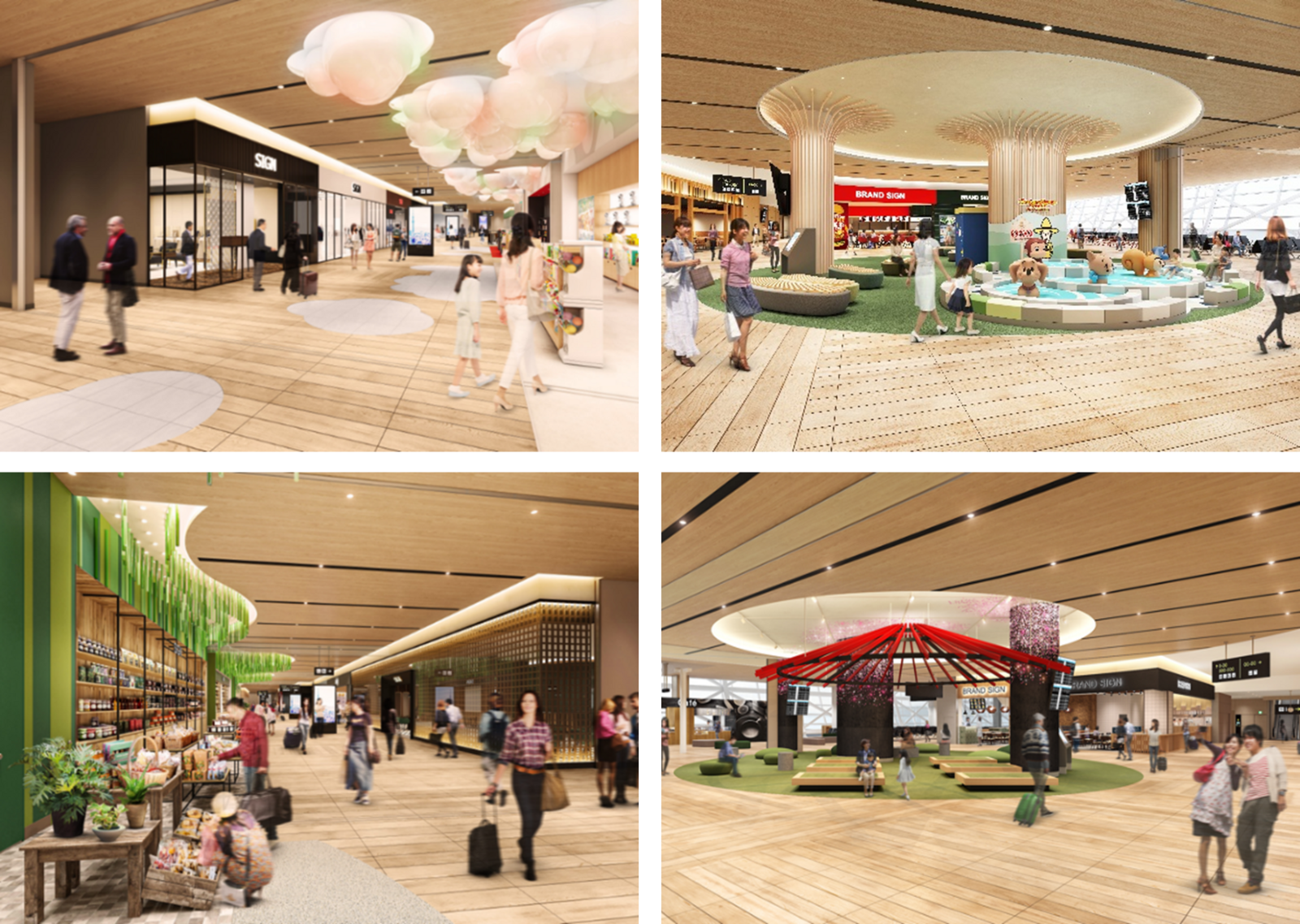 ▲拡張予定の国際線新商業エリア イメージ:関西エアポート株式会社 プレスリリースより ▲拡張予定の国際線新商業エリア イメージ:関西エアポート株式会社 プレスリリースより