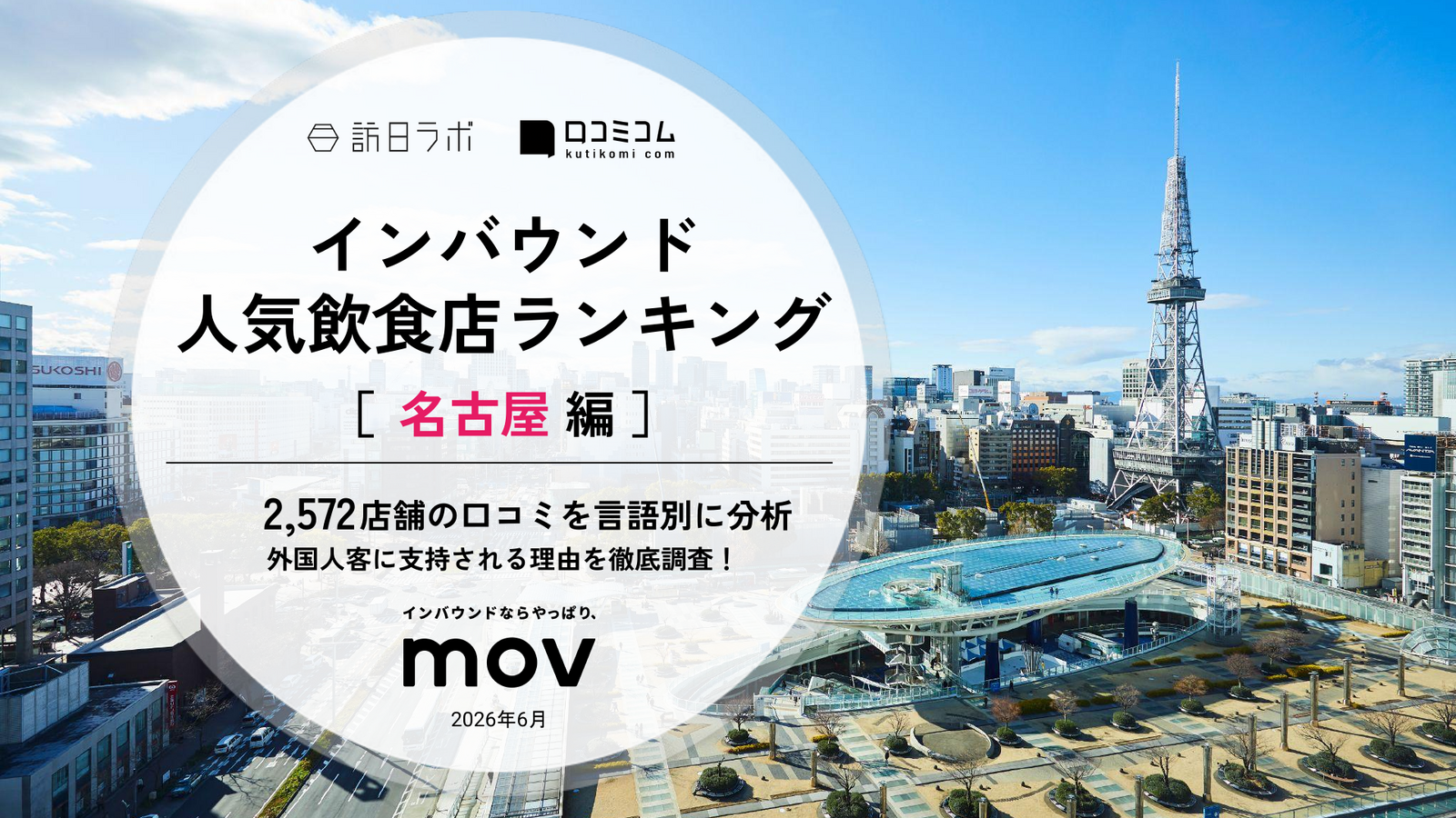 名古屋インバウンド人気飲食店ランキング