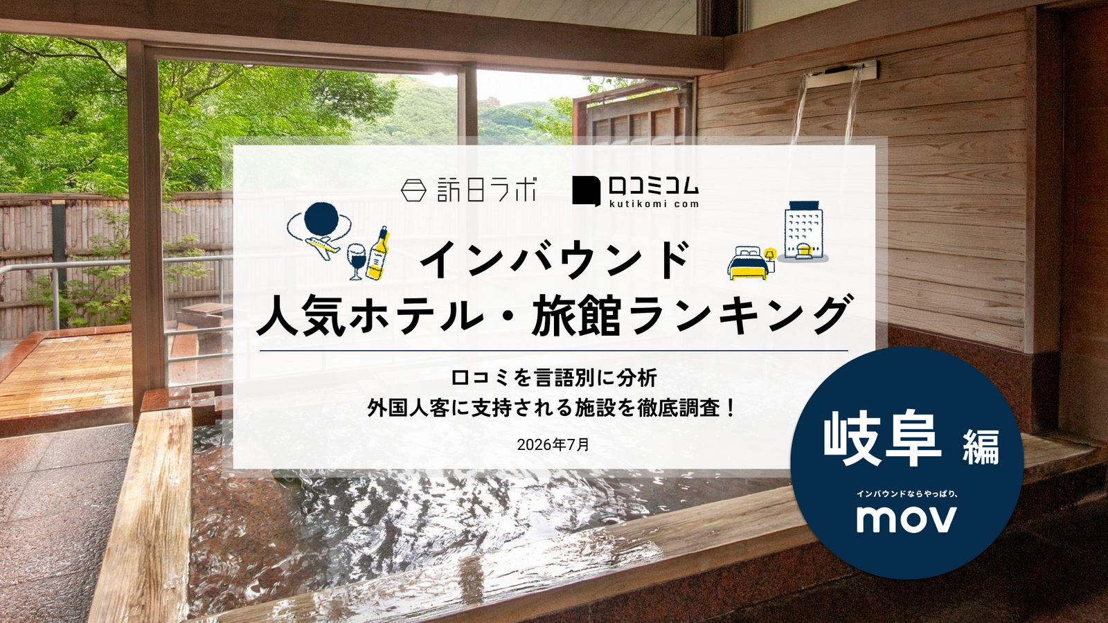 岐阜 ホテル・旅館 インバウンドランキング