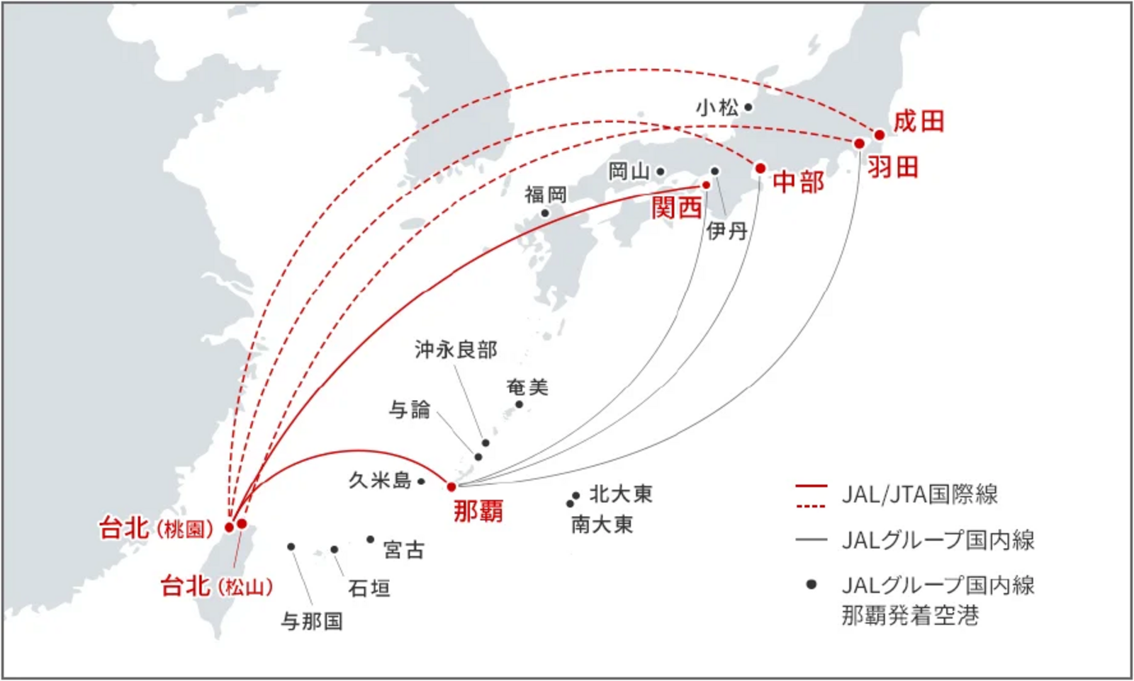 ▲JAL、インバウンドの地方送客による地方経済活性化を促進：日本航空株式会社 プレスリリースより