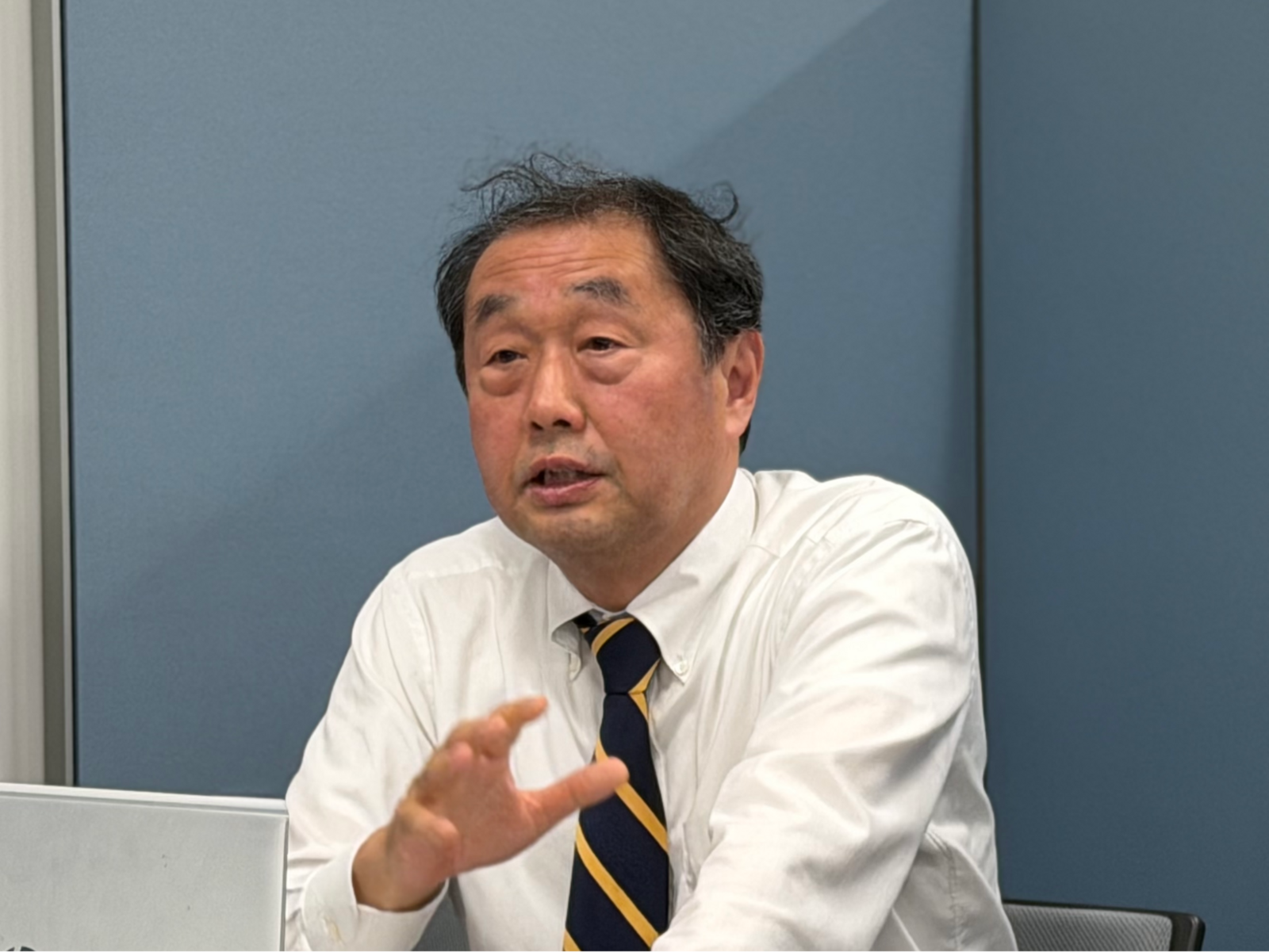 ▲東北観光推進機構 推進本部長 佐々木氏:訪日ラボ撮影 ▲東北観光推進機構 推進本部長 佐々木氏:訪日ラボ撮影