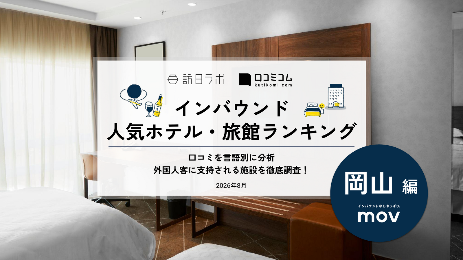 岡山 ホテル・旅館 インバウンドランキング