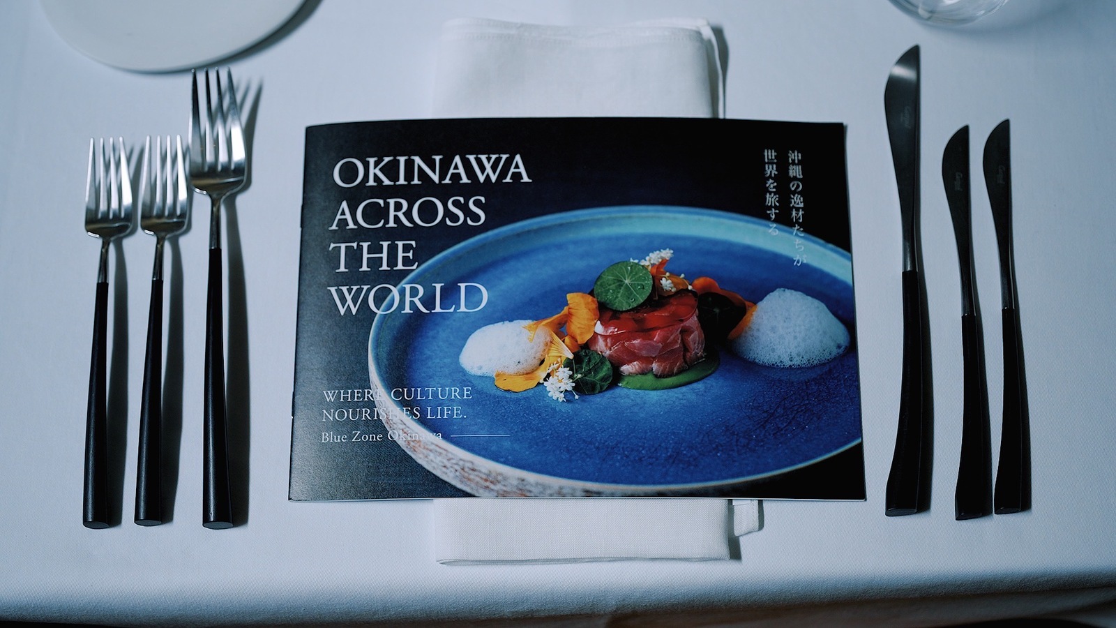 ▲「OKINAWA ACROSS THE WORLD 2026 in Osaka」で配布されたリーフレット:高付加価値・グローバル展開加速化事業 事務局提供写真 ▲「OKINAWA ACROSS THE WORLD 2026 in Osaka」で配布されたリーフレット:高付加価値・グローバル展開加速化事業 事務局提供写真