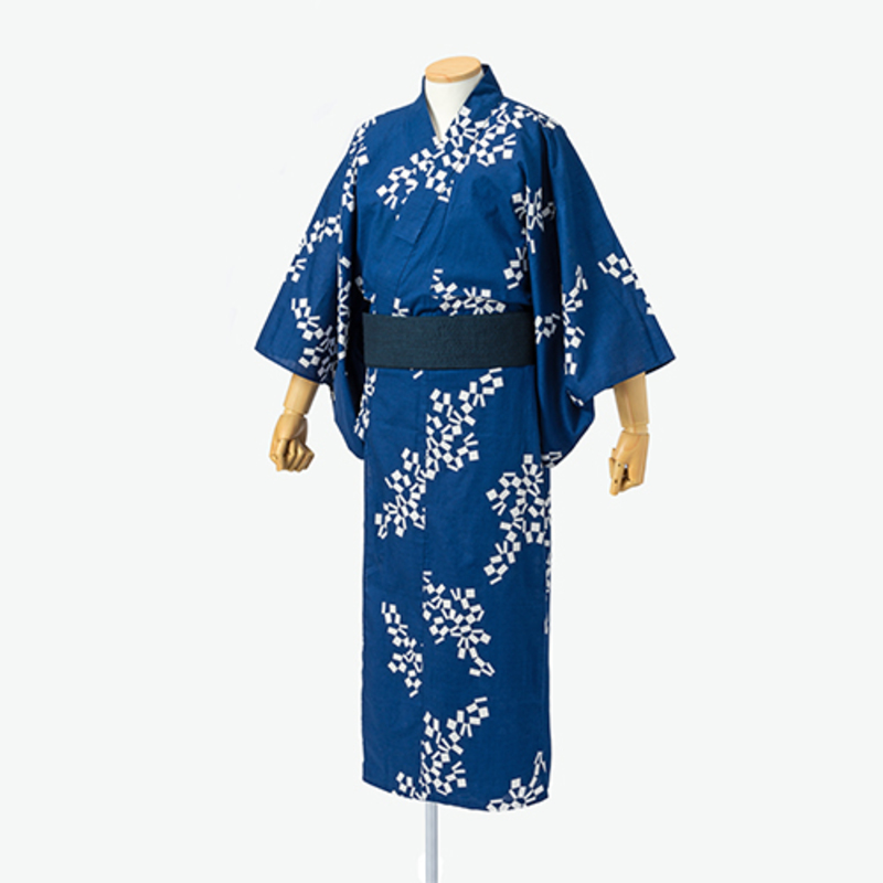 ▲メンズ 浴衣ネイビー:東京2020オフィシャルオンラインショップ ▲メンズ 浴衣ネイビー:東京2020オフィシャルオンラインショップ
