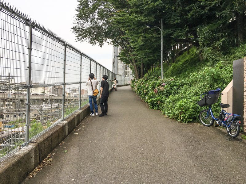 ▲田端駅南口：訪日ラボ撮影