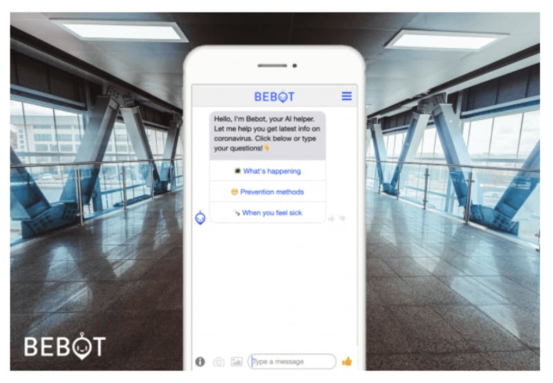 「Bebot」画面イメージ