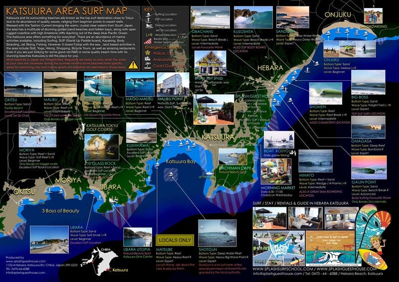 KATSUURA AREA SURF MAP