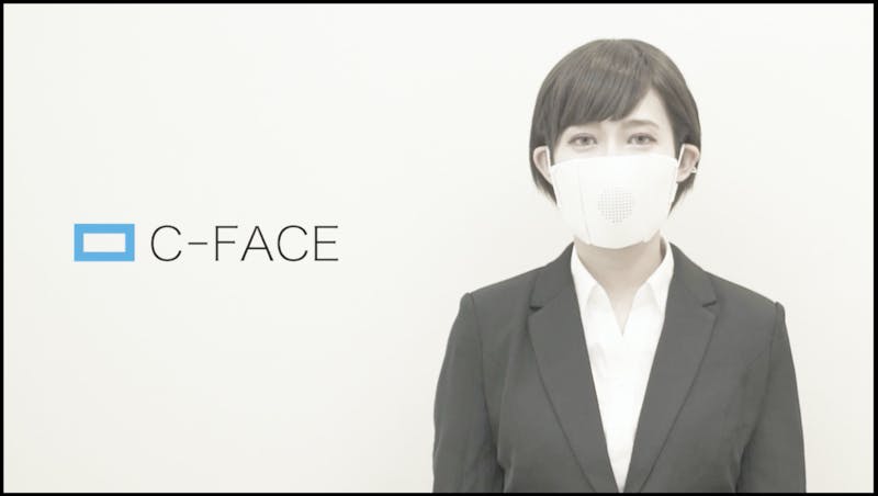 C-Face smart mask ドーナッツ ロボティクス株式会社