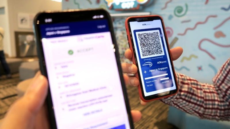デジタル版健康証明書が、ICC AOKpassを介して初めてシンガポール入国審査時に公式に確認された：Affinidi社