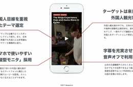 訪日外国人向け１min動画トラベルメディア「tempura.tv（テンプラ.tv）」を23日公開