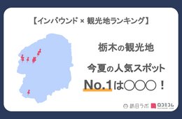栃木県で外国人に人気の観光スポット！「日光東照宮」は3位、1位は？