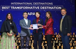 「Best Transformative Destination（最も変化に富んだ旅行先）」に日本が選出　「トラベルアンドレジャー」インド・南アジア版読者投票で