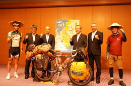 新潟〜静岡結ぶ新たな周遊ルート「中央日本四県サイクルルート」発表　新潟県知事「訪日客狙いたい」