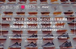 人気シューズショップ5ブランドの口コミ3万件を徹底調査！インバウンド客から高評価を得ているブランドは？