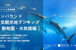 【2024年最新】 インバウンド人気観光地ランキング［動物園・水族館編］ 100スポットから選ばれたNo.1は？