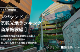 【2024年最新】商業施設で外国人に人気の観光スポット：アメ横が3位、1位は？
