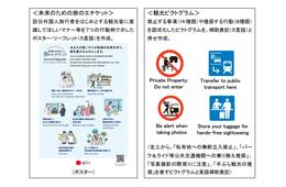 「観光ピクトグラム」観光庁が公開 マナー啓発目的で