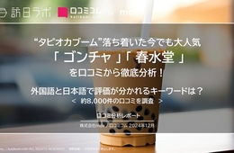 「ゴンチャ」「春水堂」タピオカ2ブランドの口コミを調査！インバウンドから評価を得ているキーワードは？