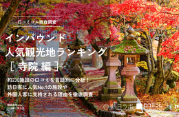 【2024年最新】寺院で外国人に人気の観光スポット：浅草寺が2位、1位は？