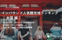 外国人に人気の観光スポット！2位は「サムライ忍者体験ミュージアム」、1位は？日本全国4,600箇所の観光地から選ばれたTOP30を発表【2024年12月最新】