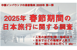 中国春節、人気の都道府県1位は北海道