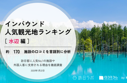 【2025年最新】外国人に人気の「水辺」観光スポット：華厳滝が4位、1位は？